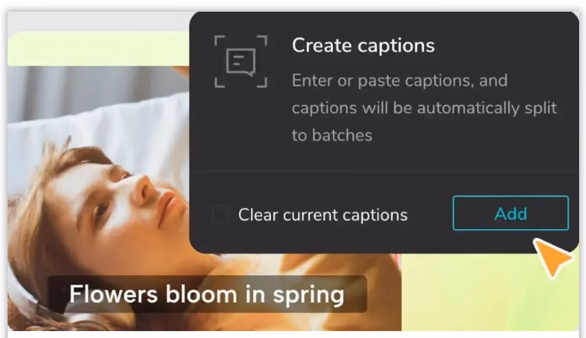 fitur caption capcut