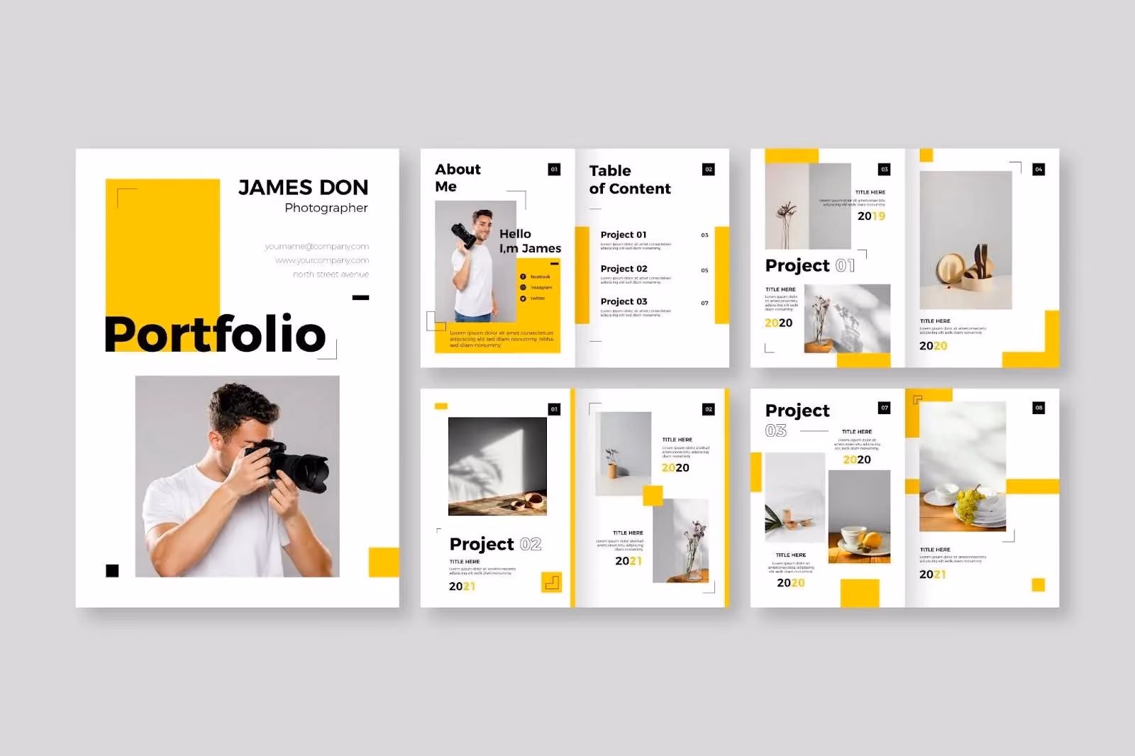 Format portofolio kerja