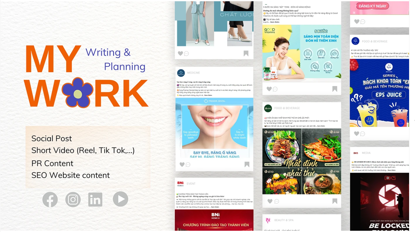 contoh portfolio copywriter