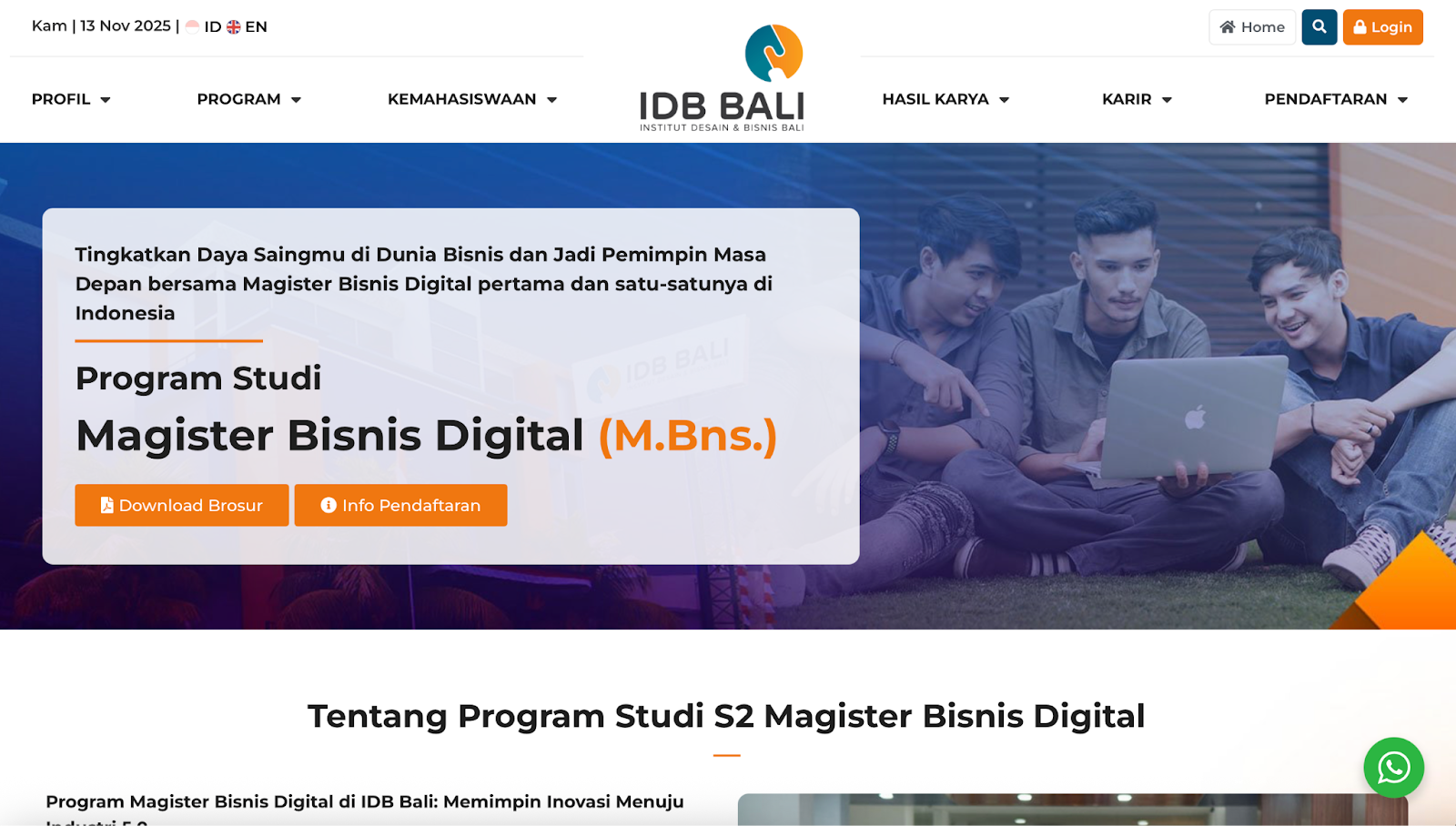 jurusan bisnis digital