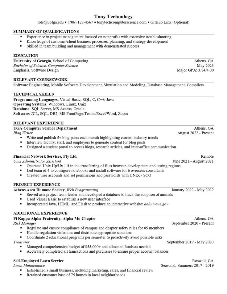 CV ATS Programmer