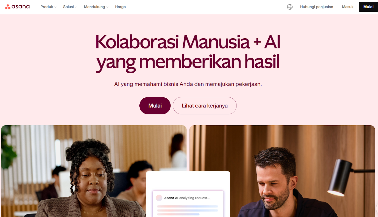 aplikasi perkantoran: asana