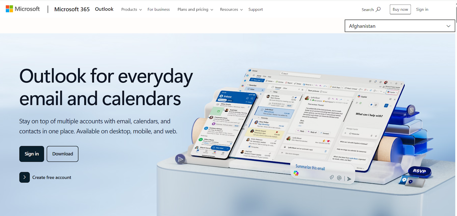 aplikasi perkantoran: ms outlook