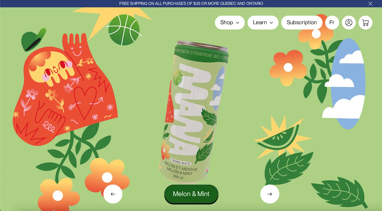desain website untuk inspirasi: mana