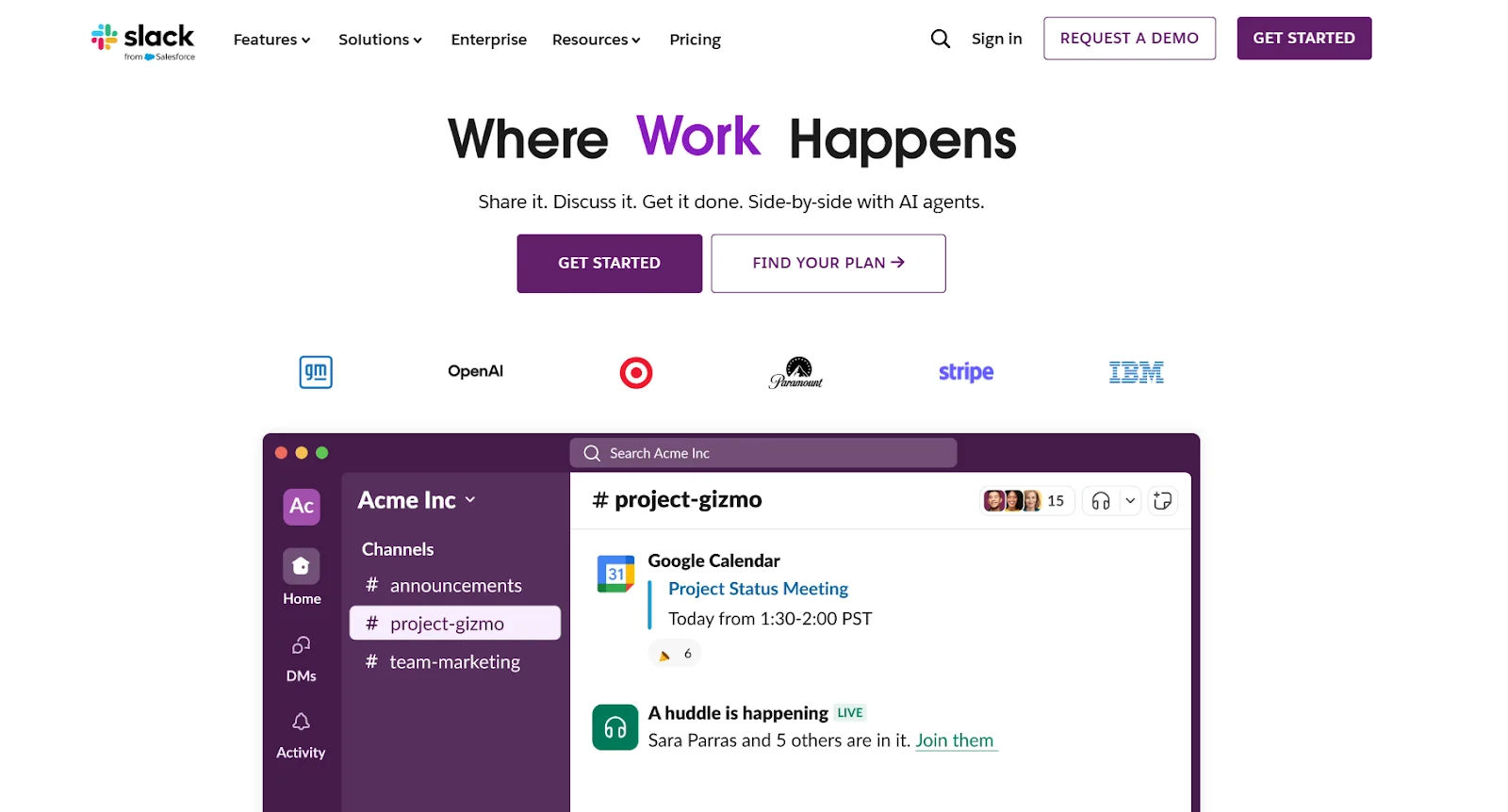 marketing tools: slack