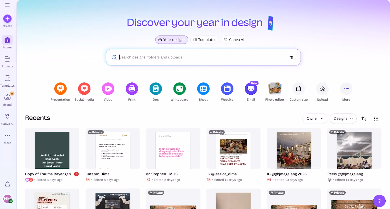 marketing tools: canva