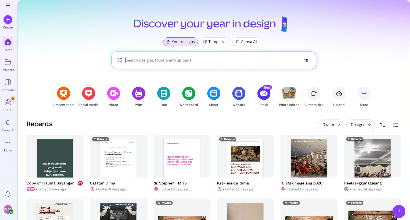 marketing tools: canva