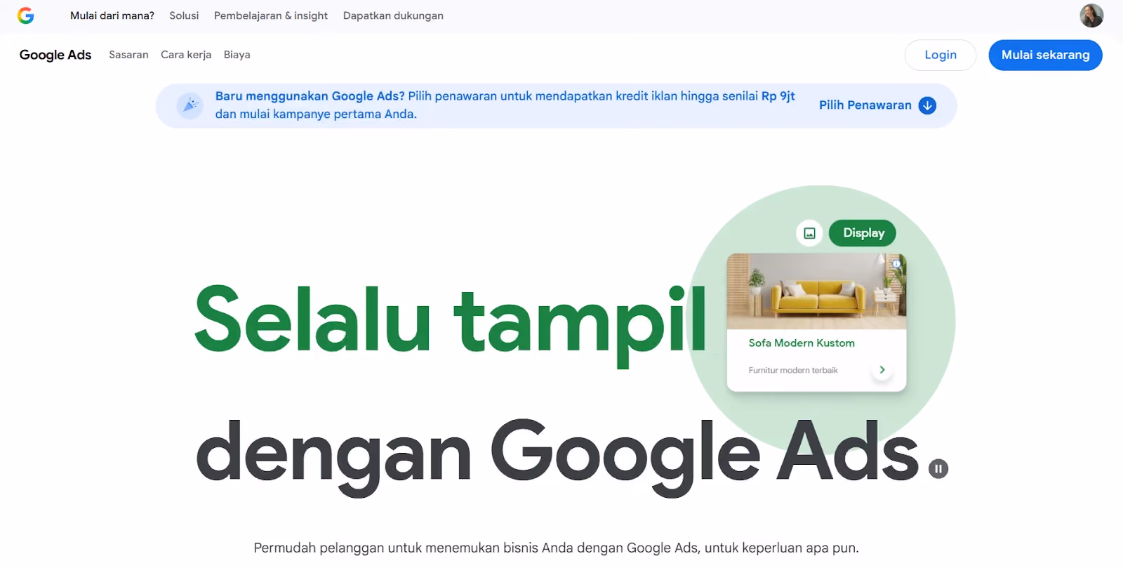 marketing tools: google ads