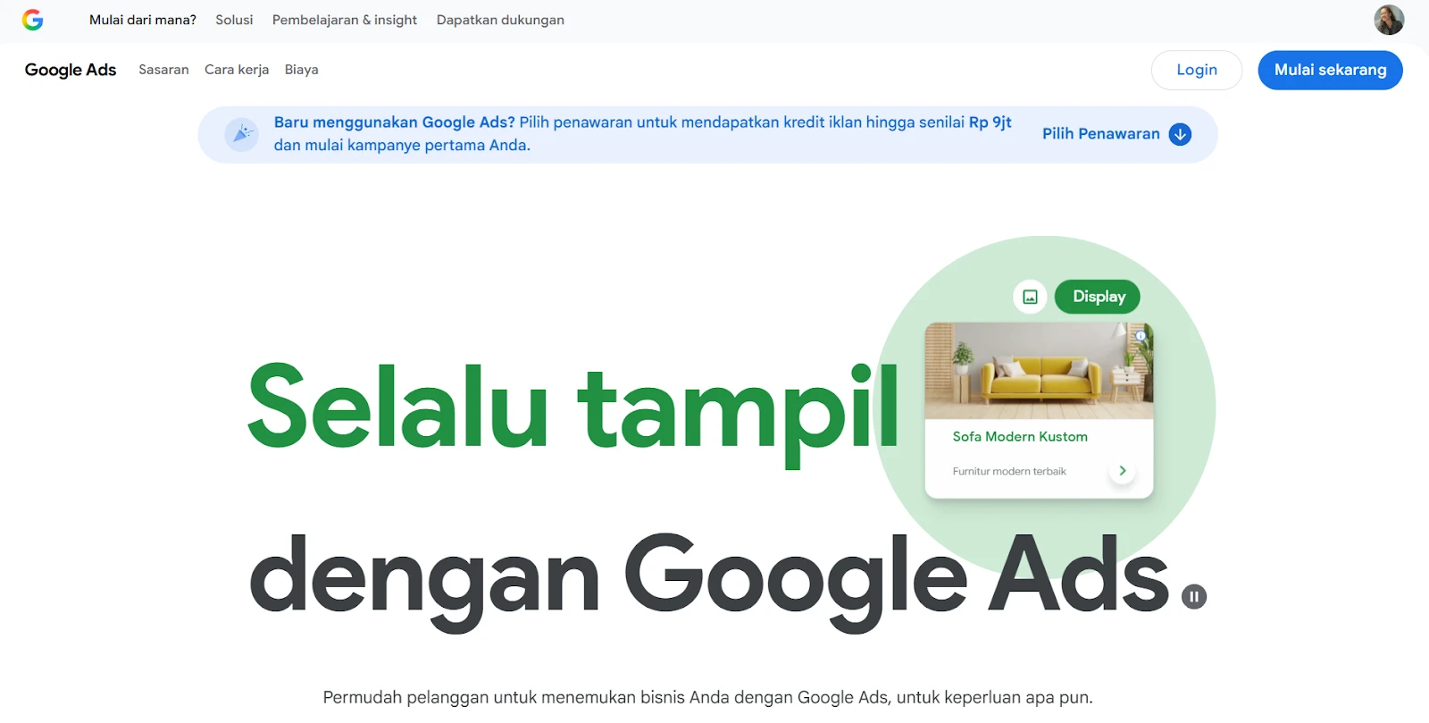 marketing tools: google ads