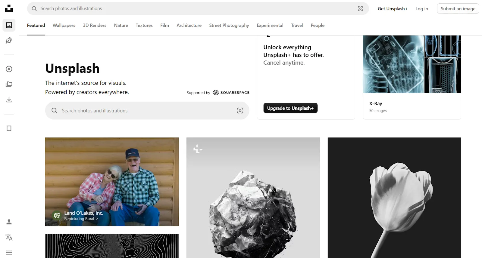 marketing tools: unsplash