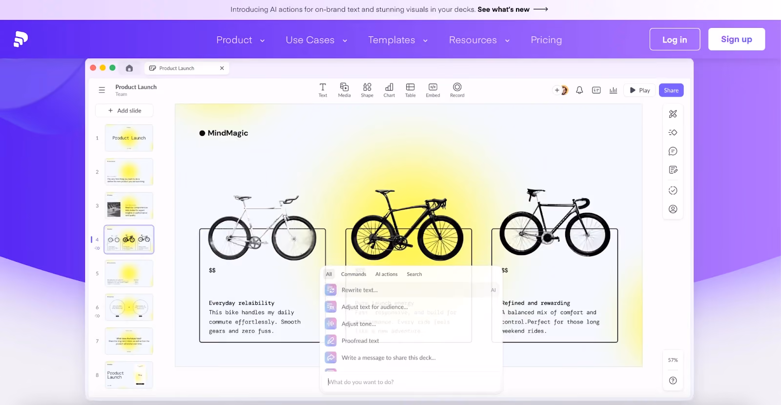 aplikasi presentasi pitch