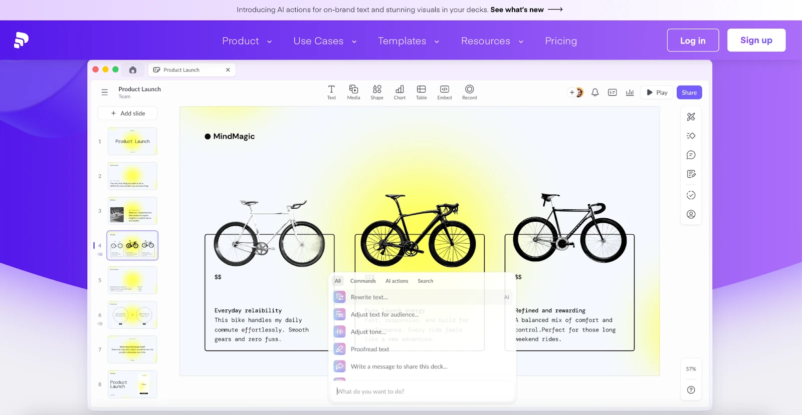 aplikasi presentasi pitch