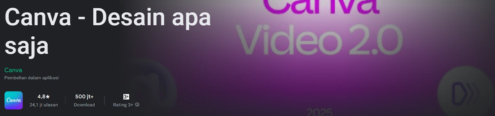 aplikasi pembuat logo: canva