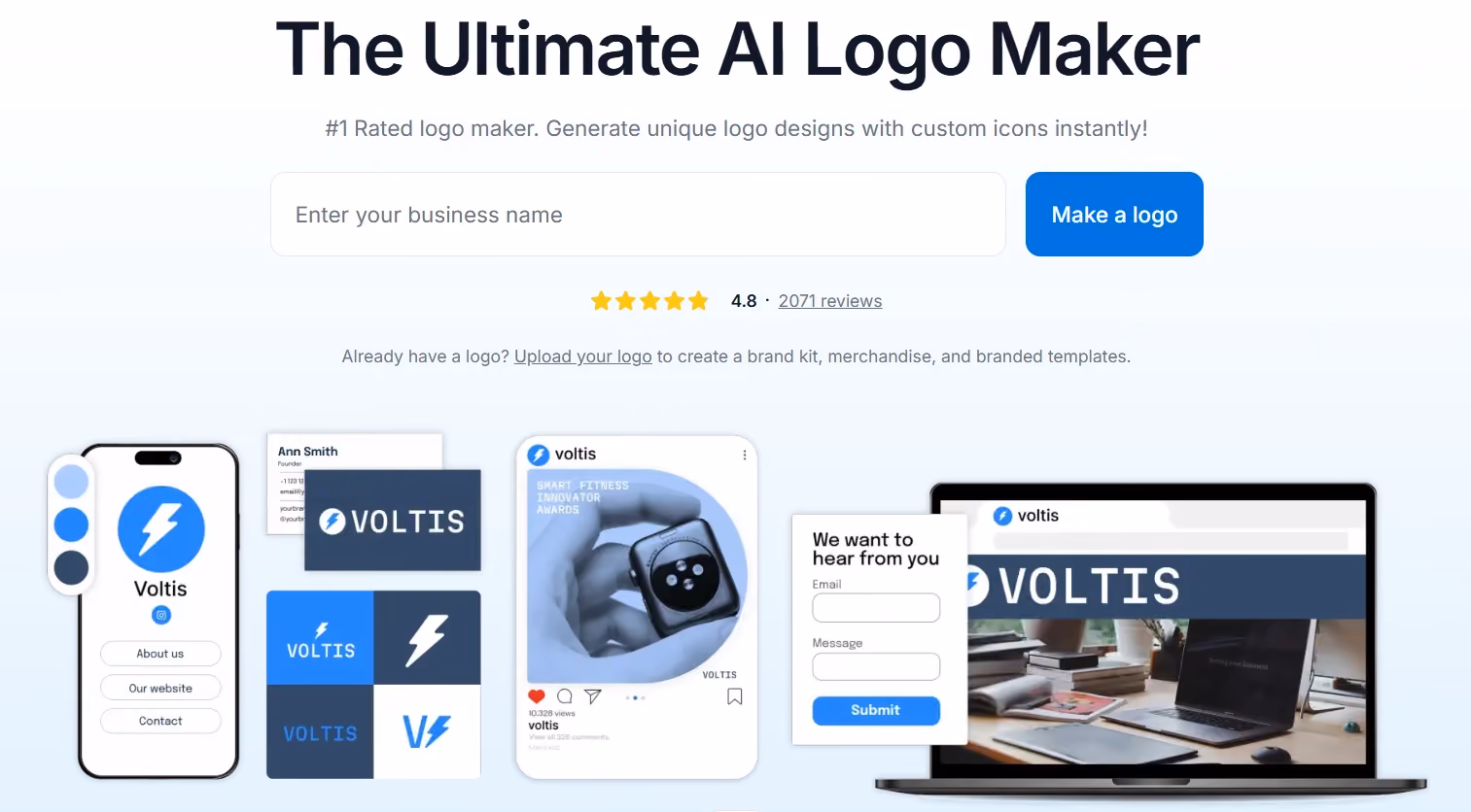 aplikasi pembuat logo: logomaker