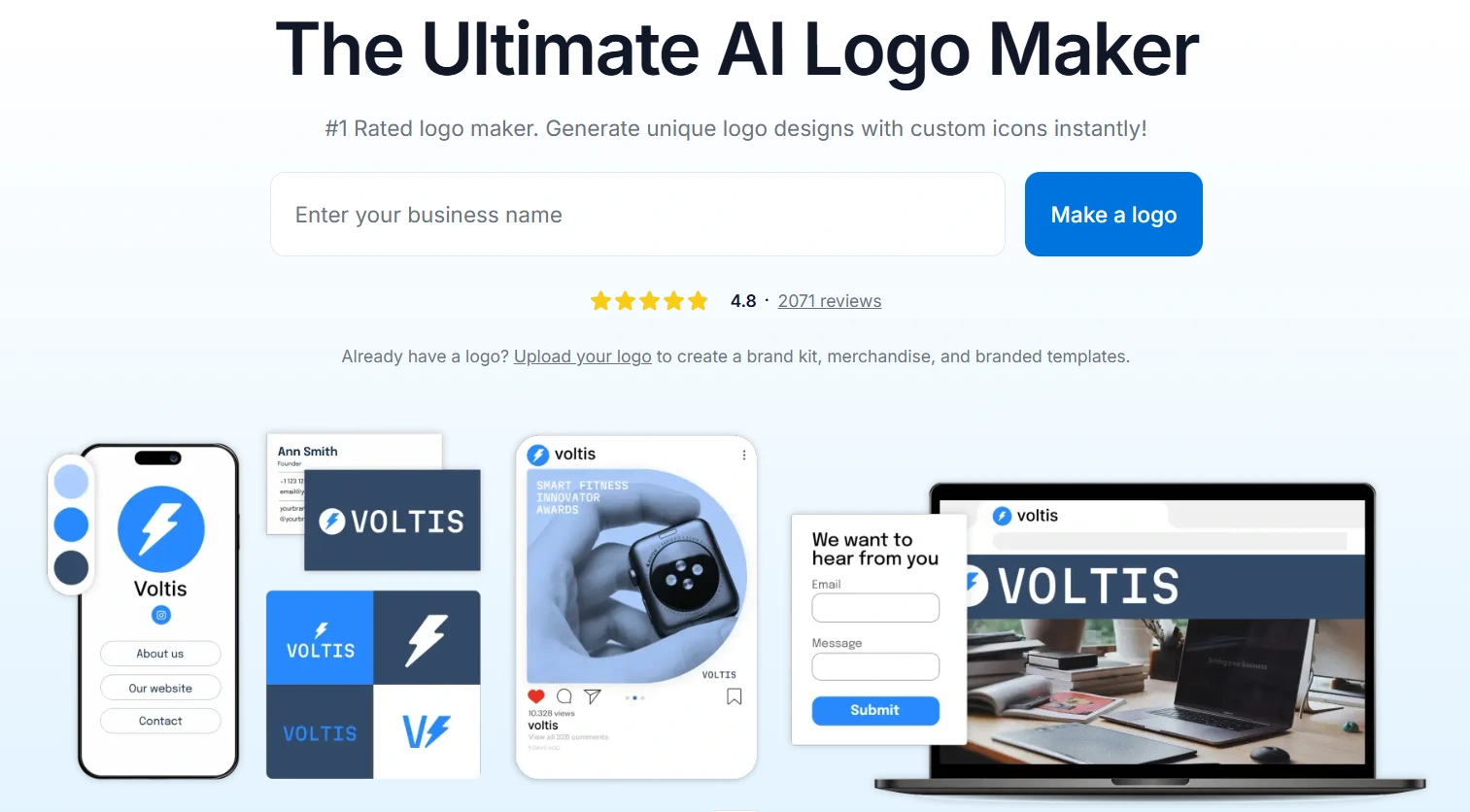 aplikasi pembuat logo: logomaker