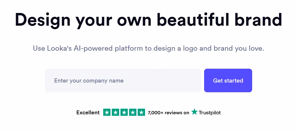 aplikasi pembuat logo: looka