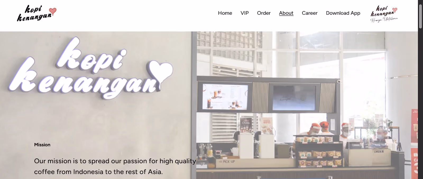 company profile: kopi kenangan