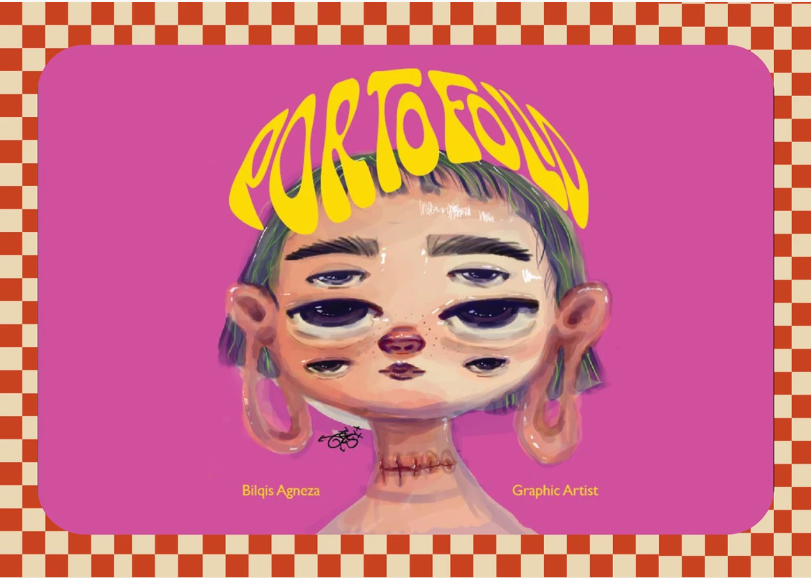 Contoh portofolio mahasiswa DKV