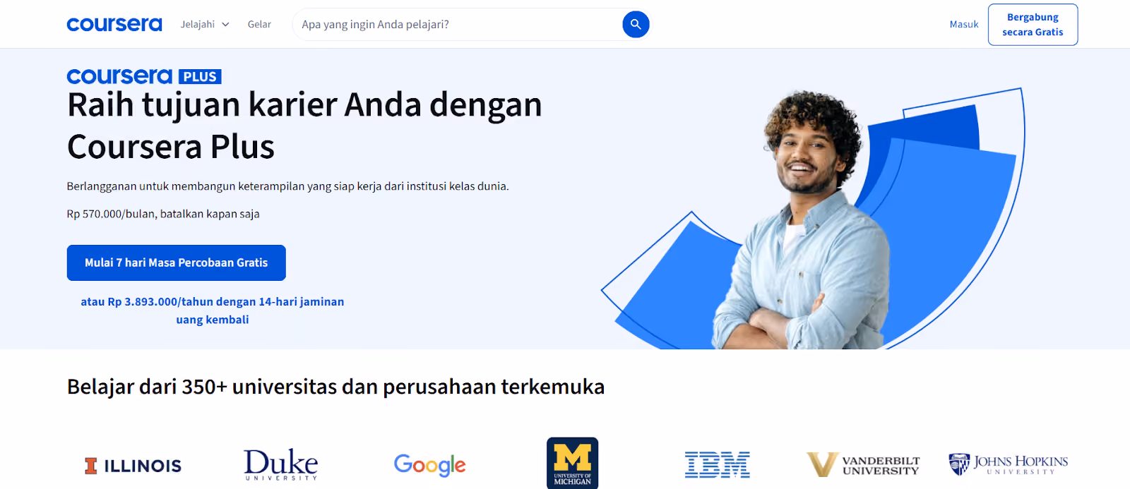 kursus gratis bersertifikat: dari coursera