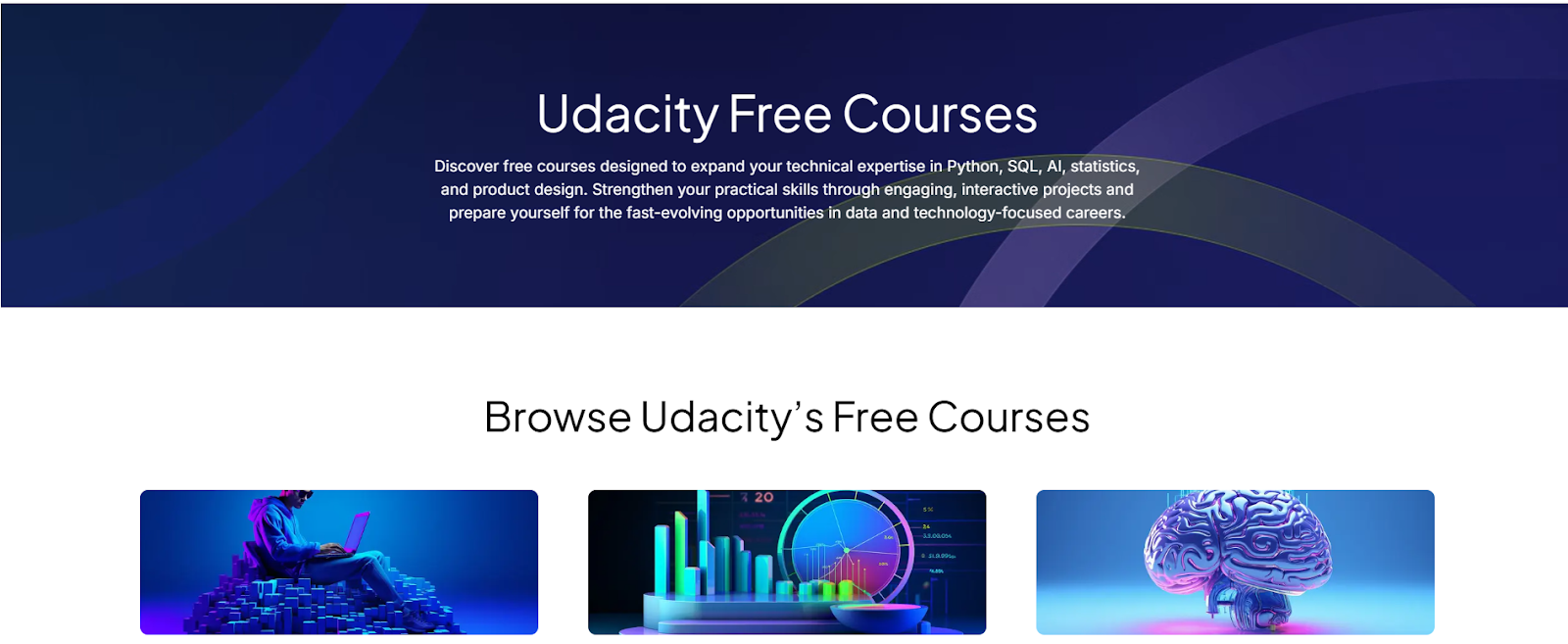 Kursus gratis dari Udacity
