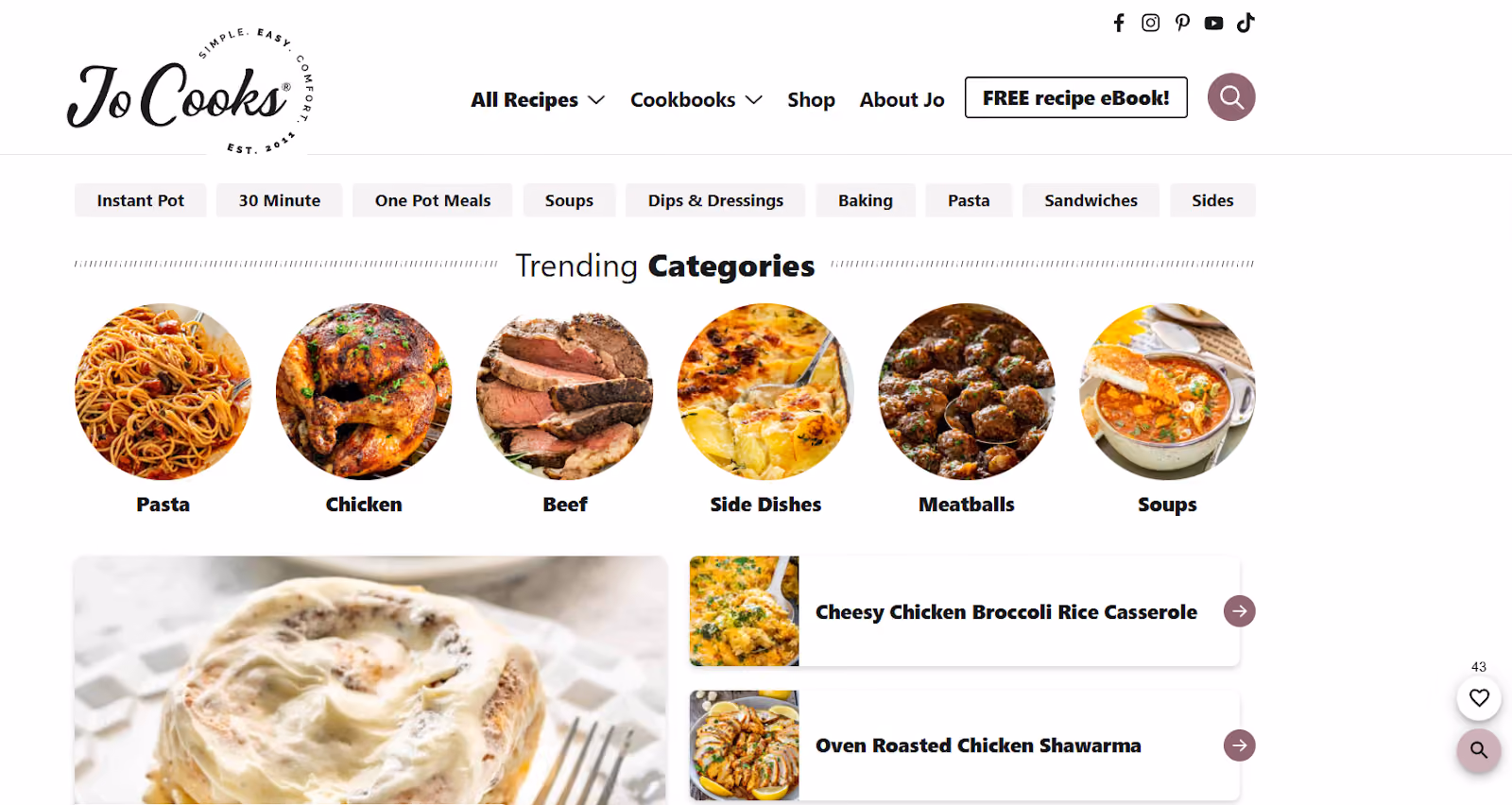 Food blog