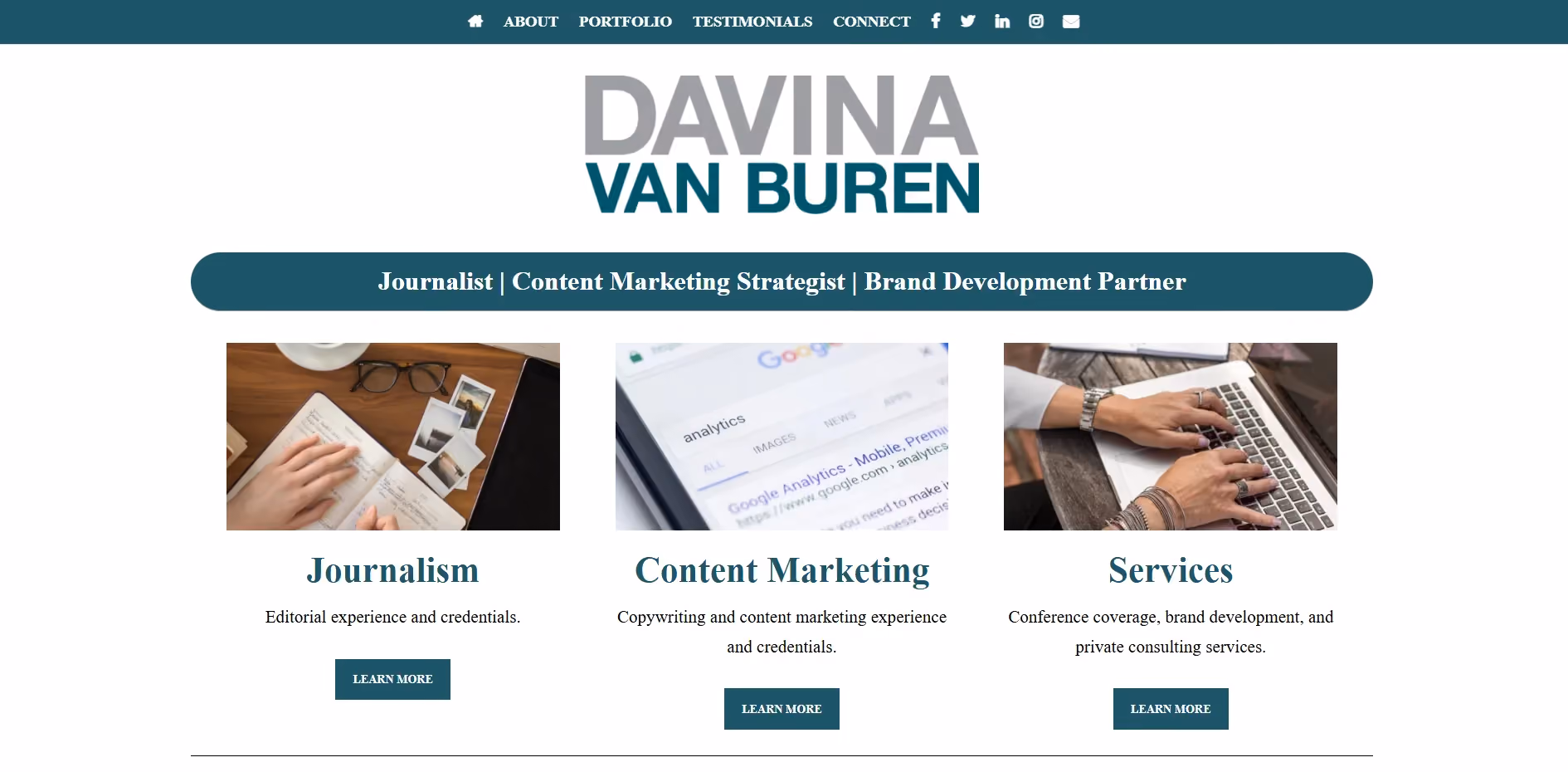 Contoh Portofolio Content Writer / Copywriter