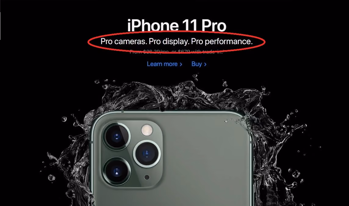 Apple Headline