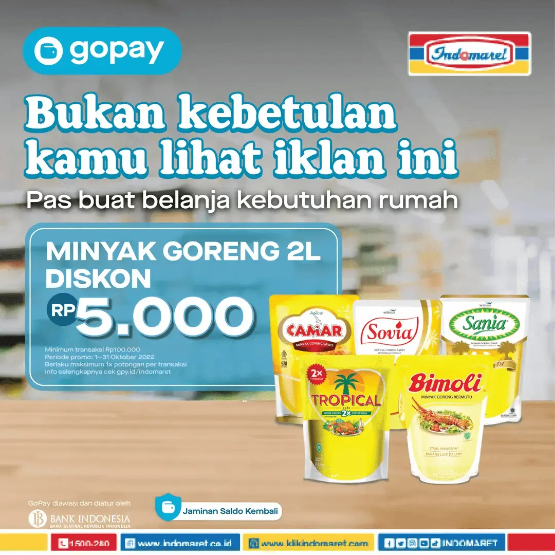 Gopay X Indomaret Headline