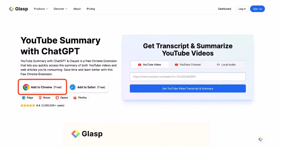 Instal Glasp Chrome Extension