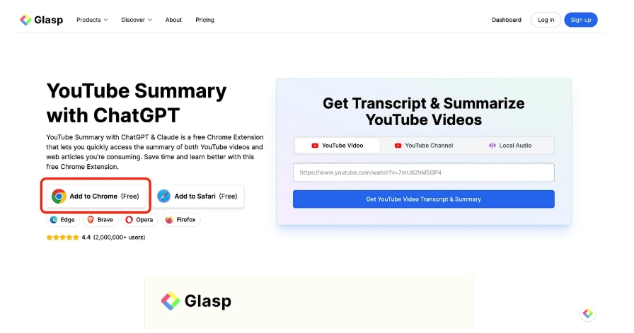 Instal Glasp Chrome Extension