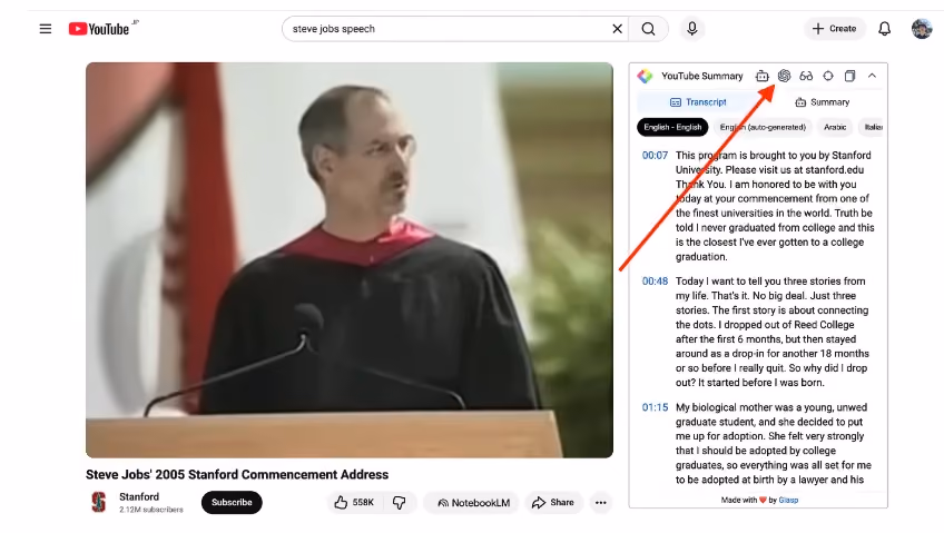 Ada juga logo OpenAI dan silakan kamu klik juga.