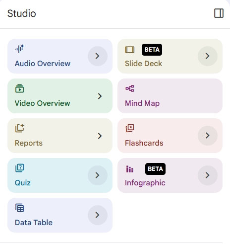 Pilih menu “Studio”