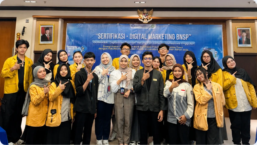 Belajarlagi X Bank Indonesia KPw. Kalimantan Timur: Pelatihan dan Sertifikasi Digital Marketing