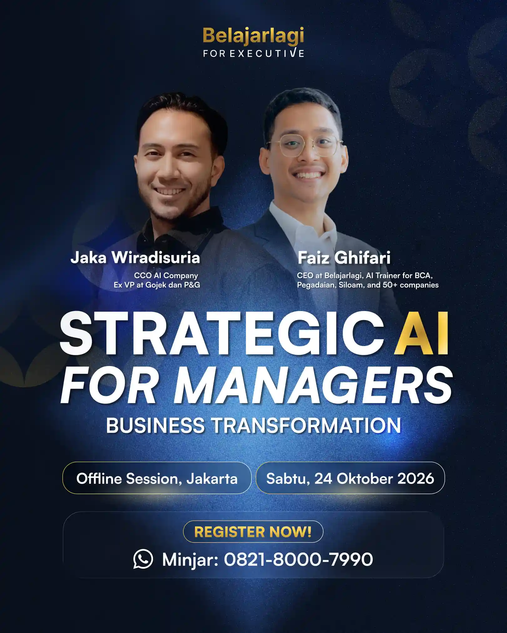 Strategic AI for Managers: Business Transformation