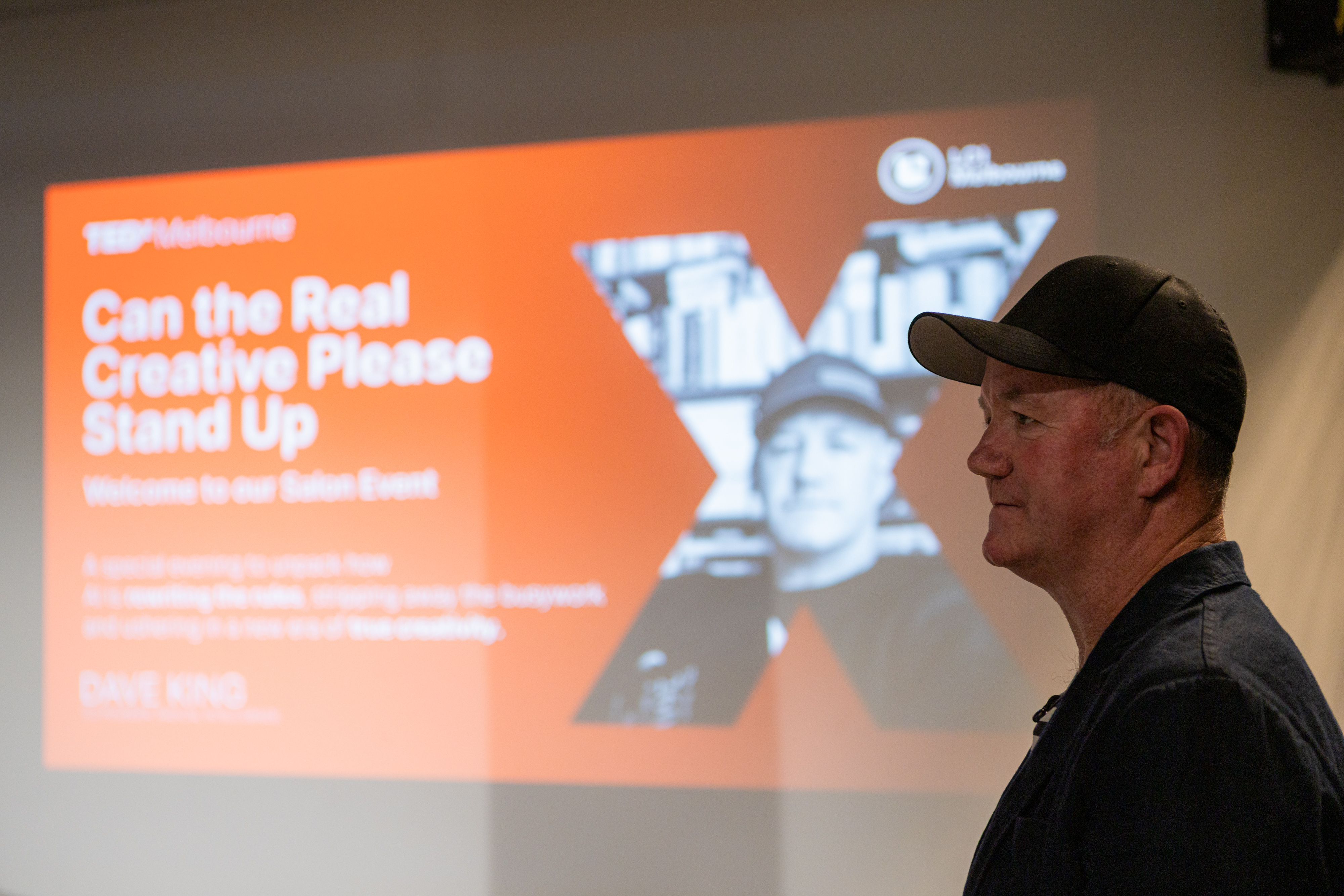 Dave King at Can The Real Creative Please Stand Up event