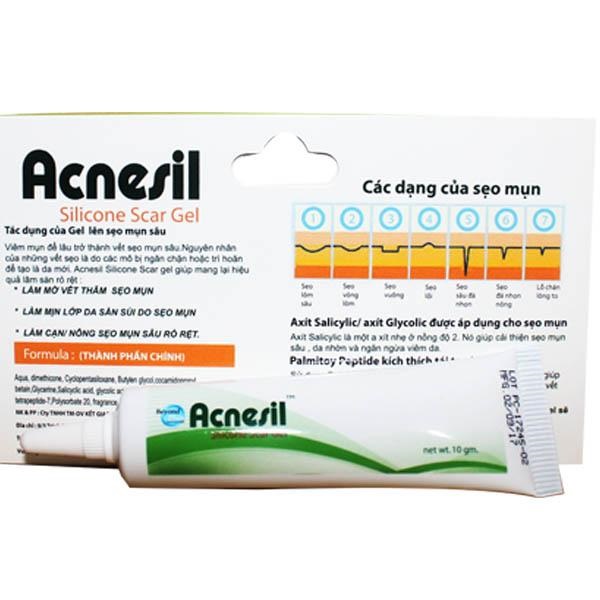 Kem trị sẹo Acnesil