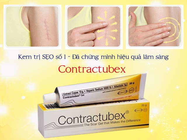 trị sẹo contractubex