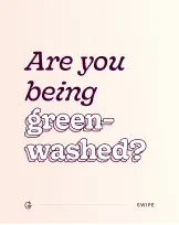 Are you being greenwashed cover image