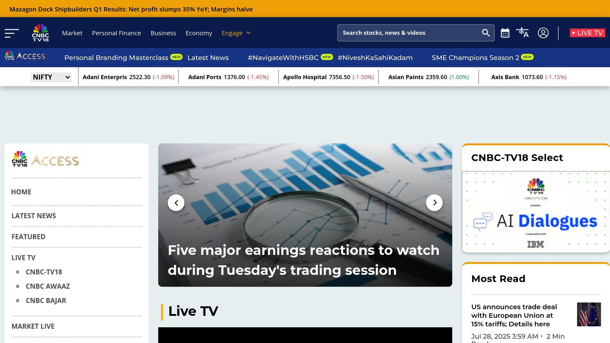 CNBC TV18