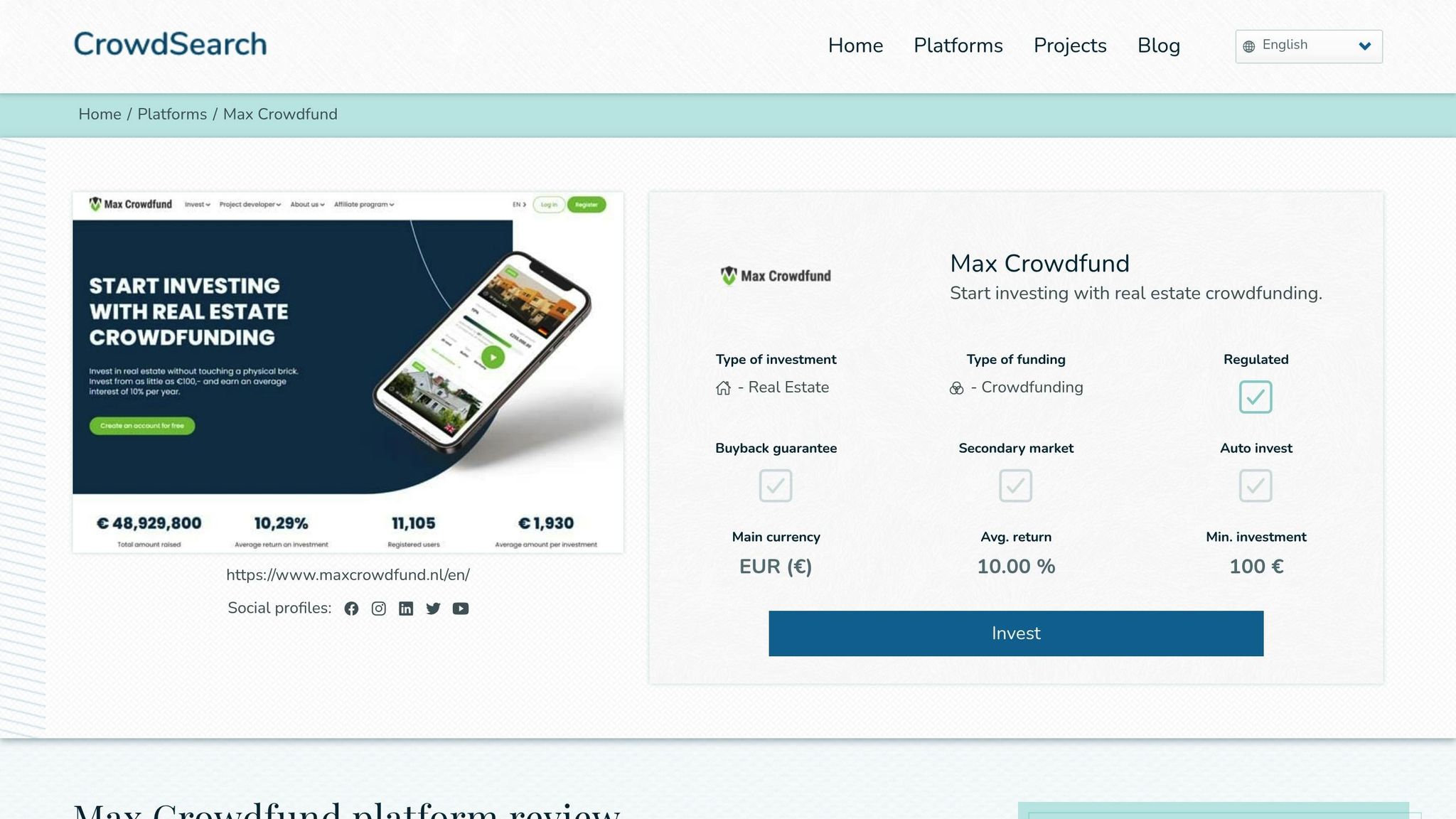 Max Crowdfund