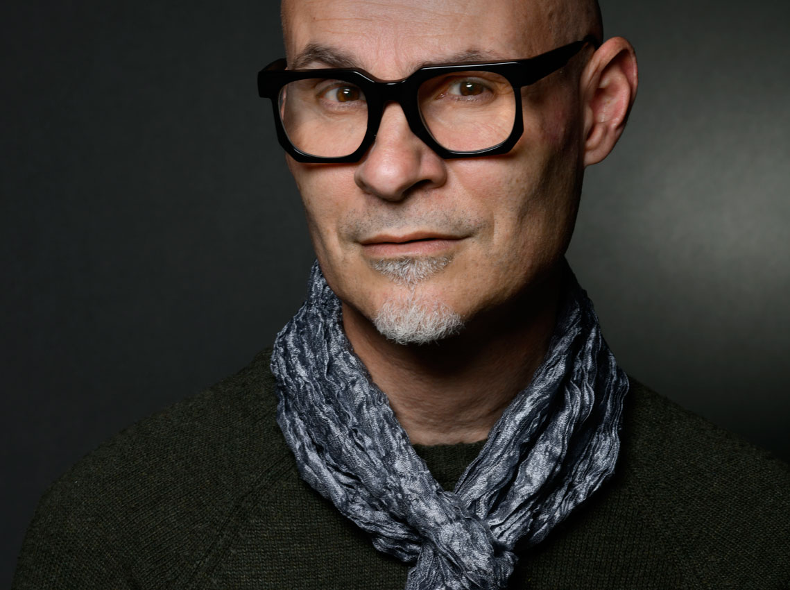 Gattaldo portrait with black glasses