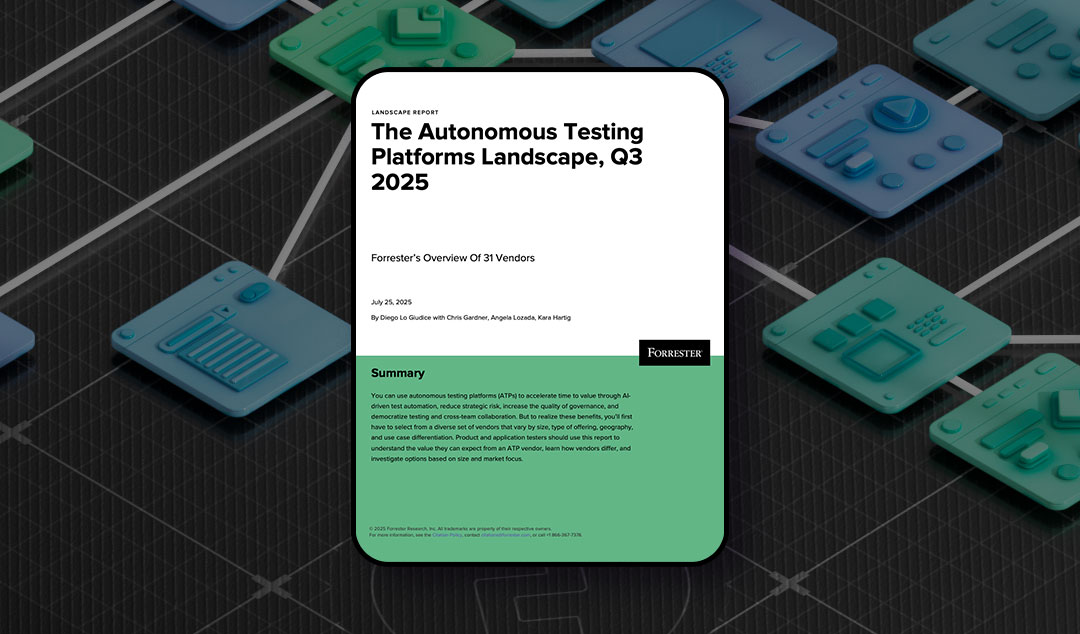Forrester's Q3 2025 Autonomous Testing Landscape Report: Key Insights 