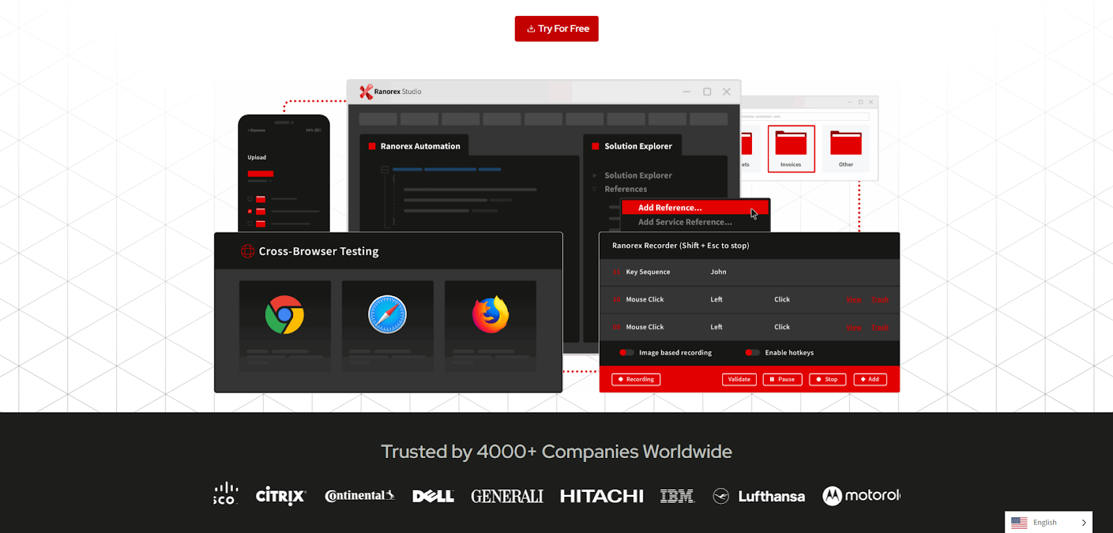 Ranorex Studio: Windows-Centric Teams Testing Desktop + Web + Mobile
