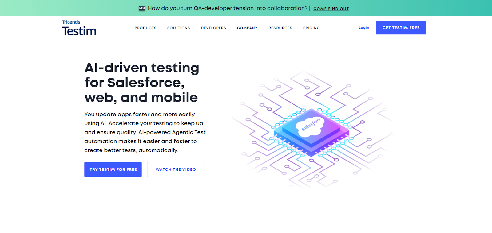 Testim: Ai-Powered Web and Salesforce Test Authoring