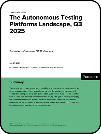 Forrester Landscape 2025 report