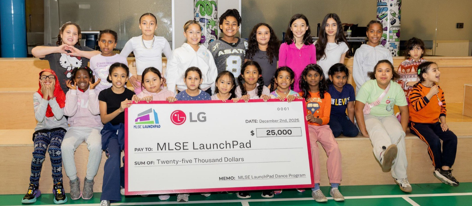 LG Optimism Meter Unlocks $25,000 Towards MLSE LaunchPad's Dance Program