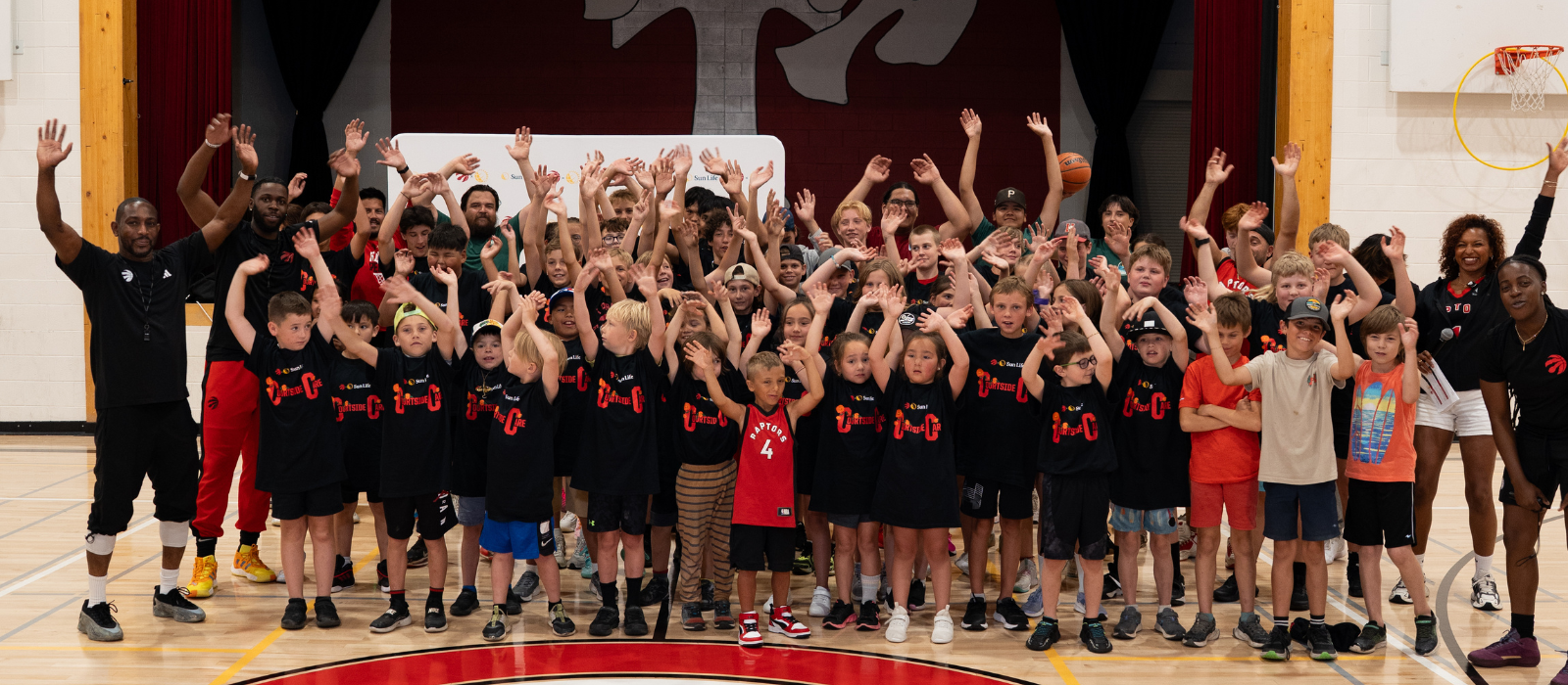 MLSE Foundation, Sun Life, Toronto Raptors Build Healthier Communities Through Basketball