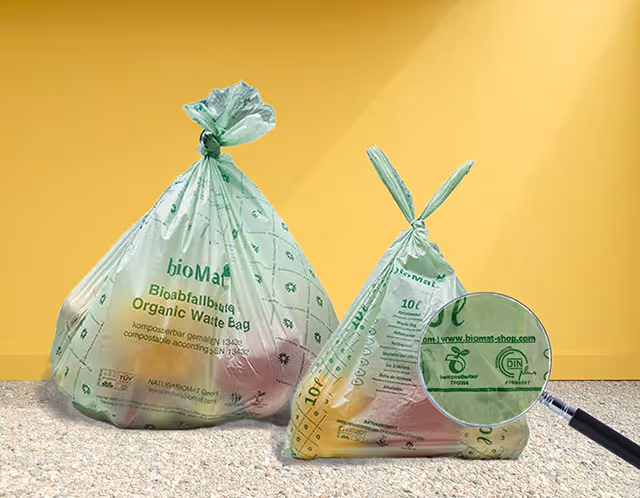 Strengere Kontrollen für die Bioabfallsammlung – zertifiziert kompostierbare Bioabfallbeutel sind weiterhin erlaubt