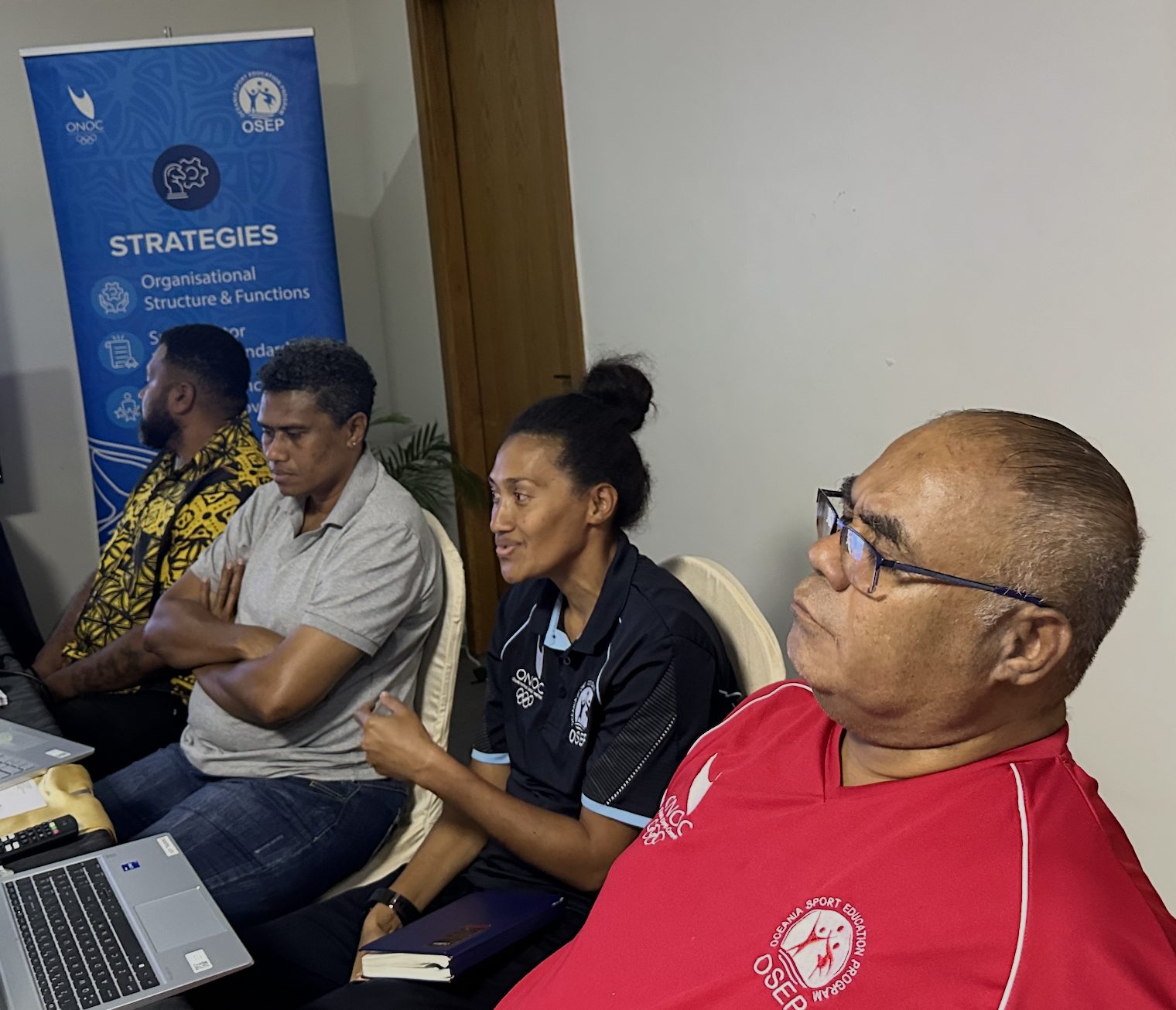 Participants at the OSEP Strength and Conditioning Curriculum Validation Workshop in Nadi, Fiji