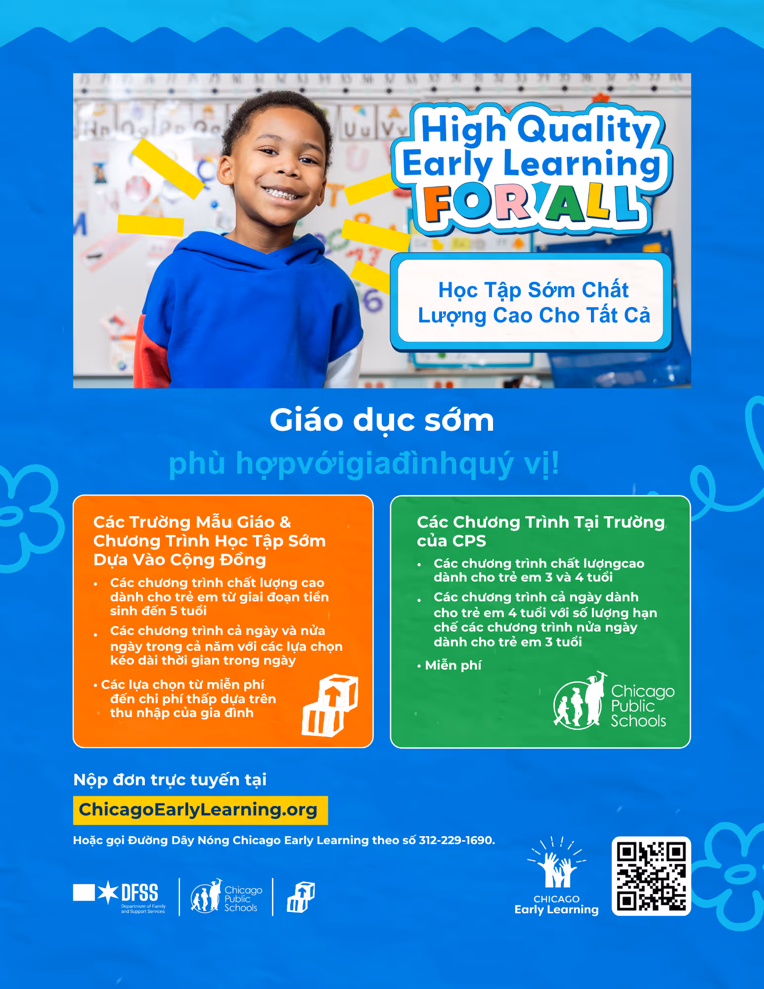 Vietnamese Apply Now Flyer